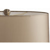 Van Buren Sanded Gold Oval Porcelain Lamp