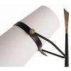 Yasmin Antique Brass/Antique Black Iron