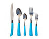 Calla 5-piece flatware set with caddy
