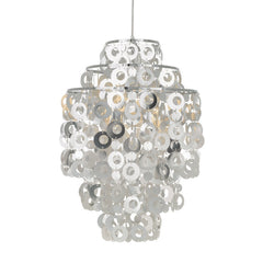 Silver Circle Shade Pendant Lamp