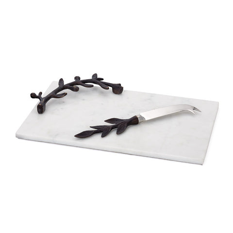 Picture of Marble Cheese Board with Knife