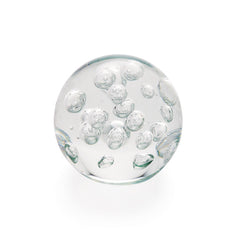 Droplet 4" Glass Ball Paperweight