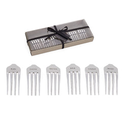 Fork Design Cheese Markers