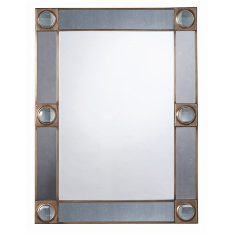 Picture of Baldwin Antique Brass/Glass Mirror