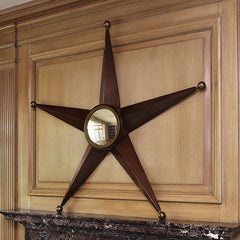 Five Point Star Mirror