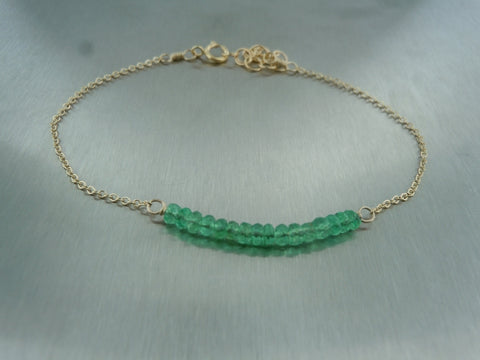 Picture of Emerald Bar Bracelet