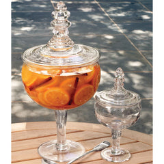 Glass Apothecary Jar