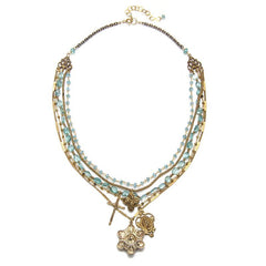 Apatite Pyrite Necklace