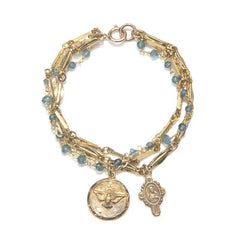 Blue Quartz Bracelet