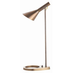 Wilton Vintage Brass Desk Lamp