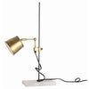 Watson Vin Brass/Marble/Iron Desk Lmp