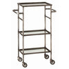 Leon Iron/Mirror Bar Cart