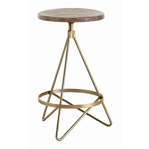 Picture of Wyndham Wood/Iron Swivel Counter Stool