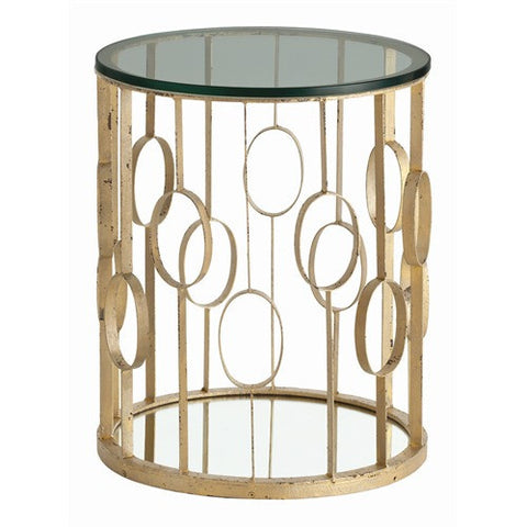 Picture of Zena Iron/Glass/Mirror Side Table