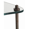 Vigo Iron/Glass Side Table
