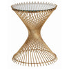 Pascal Iron/Glass Side Table