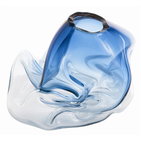 Picture of Babar Molten 2-Tone Glass Vase