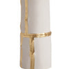Venus Tall Pinched Edge Porcelain Vase