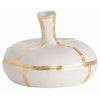 Venus Pinched Edge Porcelain Vase