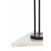 Stefan Marble/Iron/Brass/Glass Floor Torchiere