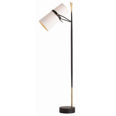Yasmin Antique Brass/Antique Black Iron