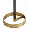 Violetta Vintage Brass/Black Iron