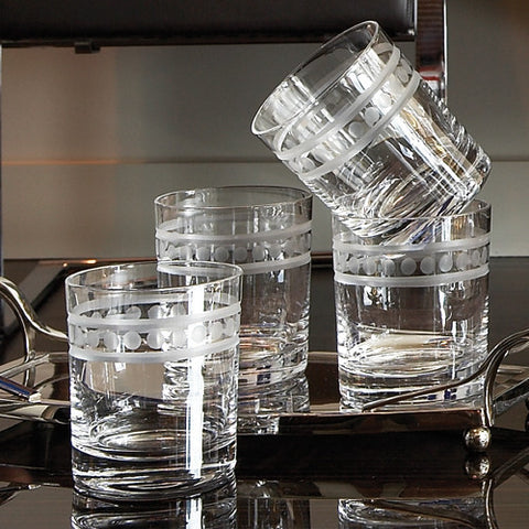 Picture of Double Old Fashioned 2 band drinking glasses