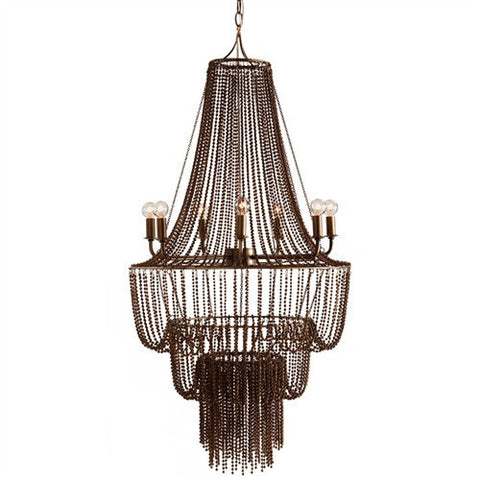 Picture of Maxim Iron Beaded Chandelier