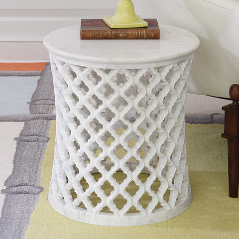 Picture of Marble Arabesque Side Table