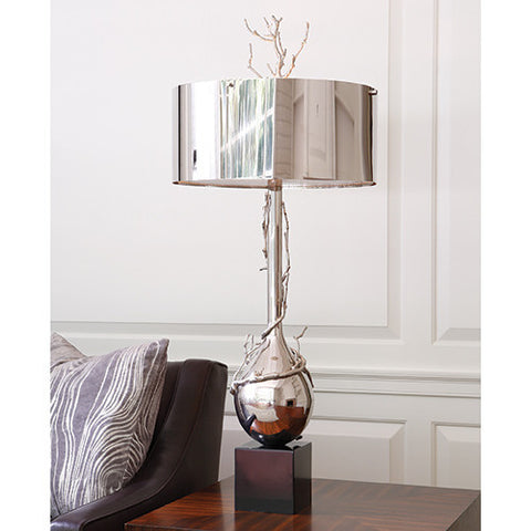 Picture of Twig Bulb Lamp - Nickel