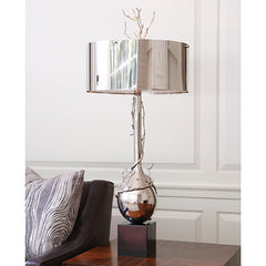 Twig Bulb Lamp - Nickel