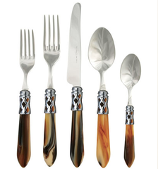 Aladdin Horn Brilliant 5-Piece Place Setting
