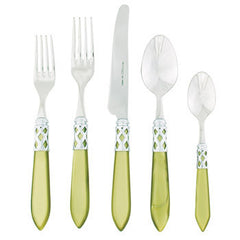 Aladdin Chartreuse Brilliant 5-Piece Place Setting