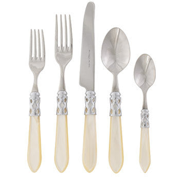 Picture of Aladdin Ivory Brilliant 5-Piece Place Setting