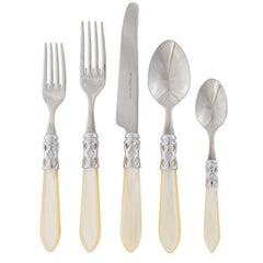 Aladdin Ivory Brilliant 5-Piece Place Setting