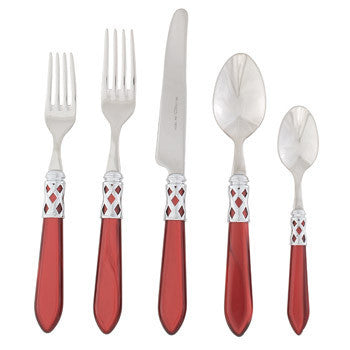 Picture of Aladdin Red Brilliant 5-Piece Place Setting
