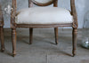 Fawn Linen Armchair