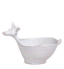 Bellezza Holiday Reindeer Medium Serving Bowl