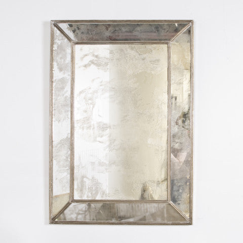 Picture of Dion Silver Leaf Antique Mirror