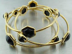 Black Onyx Bangle