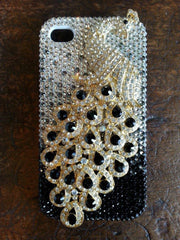 ART DECO PEACOCK IPHONE 4 COVER