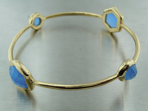 Picture of Blue Chalcedony Bangles