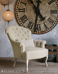 Olive Cotton Chair