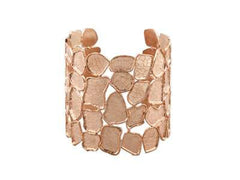 Cobblestone Cuff in Rose Gold