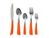 Calla 5-piece flatware set with caddy