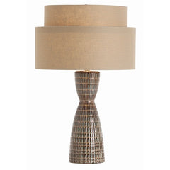 Carlsbad Blue Ridge Reactive Glaze Porcelain Lamp