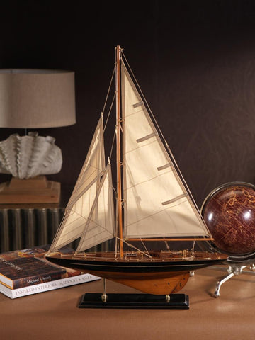 Picture of Wooden Model Sailboat