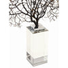 Corinne Sea Fan Coral/Acrylic Sculpture