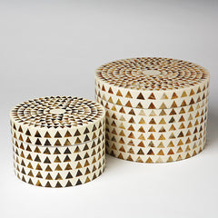 Triangular Stripe Box