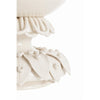 Foliage Cream Crackle Handmade Porcelain Lamp